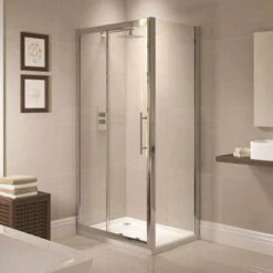 April Prestige 1600mm Sliding Shower Door - AP8216S
