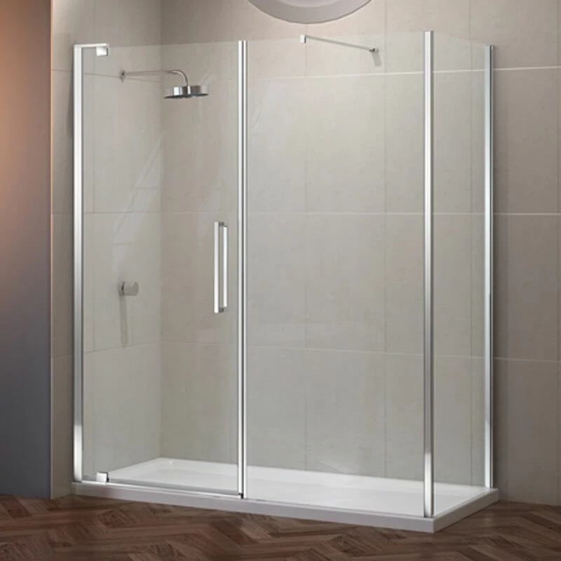 Merlyn 10 Series Pivot & Inline Shower Door Side Panel 900mm - M10PI2221C - Image 2