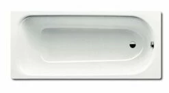 Kaldewei Saniform+ 375-1 1800mm X 800mm Bath Two Tap Hole With Anti-Slip & Drilled For Twin Grips