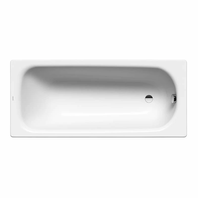 Kaldewei Saniform Plus 1500x700mm Bath With 2TH & Grip Holes - Alpine White - 111620010001
