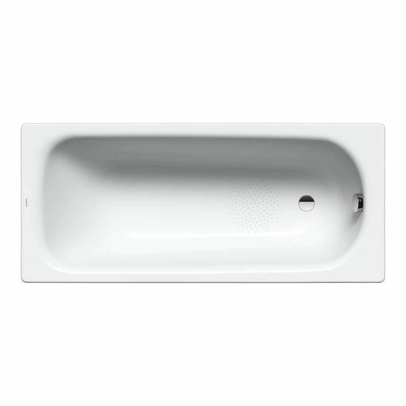 Kaldewei Saniform Plus 1500x700mm Bath With 2TH & Anti-Slip - Alpine White - 111625000001