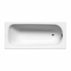 Kaldewei Saniform Plus 1400x750mm Bath With 2 Tap Holes - Alpine White - 113720000001