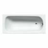Kaldewei Saniform Plus 1400x750mm Bath With 2 Tap Holes & Anti-Slip - Alpine White - 113725000001