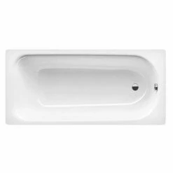 Eurowa Eco 1700 X 700mm Bath No Tap Hole - White - 115300010001