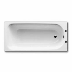 Eurowa 1500 X 700mm Bath Two Tap Holes & Anti-Slip - White - 119625000001