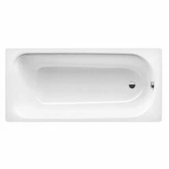 Eurowa 1600 X 700mm Bath No Tap Hole With Anti-Slip - White - 119730000001