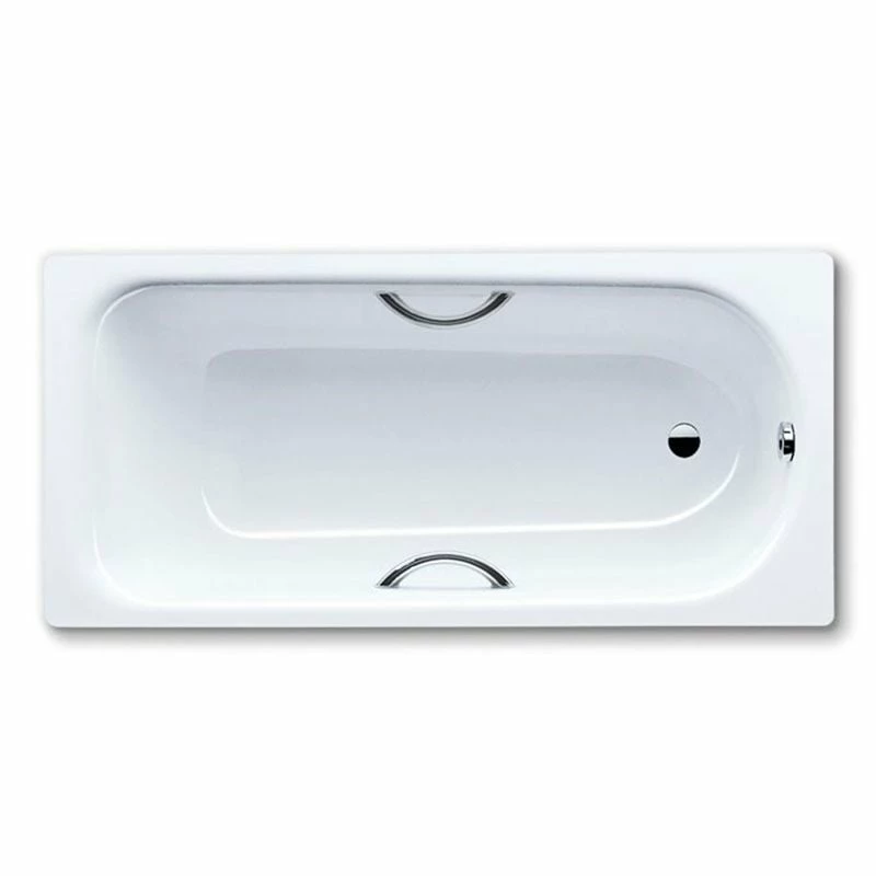 Eurowa 1700 X 700mm Bath No Tap Hole With Grip Holes - White - 119821010001