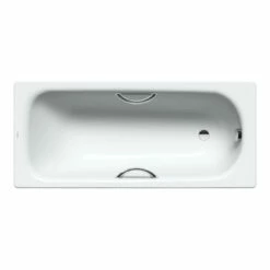Kaldewei Saniform Plus Star 1700x730 Bath With Grip Holes 334 - Alpine White - 133400010001