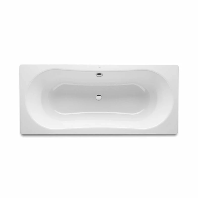 Roca Duo Plus Anti-Slip Bath - 1800 X 800mm - White - 221670000