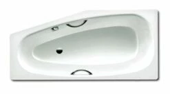 Kaldewei Mini Star 835 1570mm X 700mm Bath No Tap Holes With Anti-Slip And Easy Clean (Right-Hand)