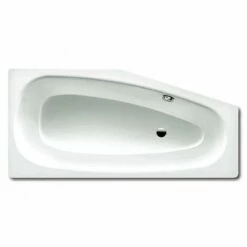Kaldewei Mini 836 1570mm X 700mm Bath No Tap Holes With Full Anti-Slip (Left-Hand)