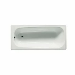 Roca Contesa Anti-Slip Bath - 2 Tapholes - 1600 X 700mm - White - 2371J3000