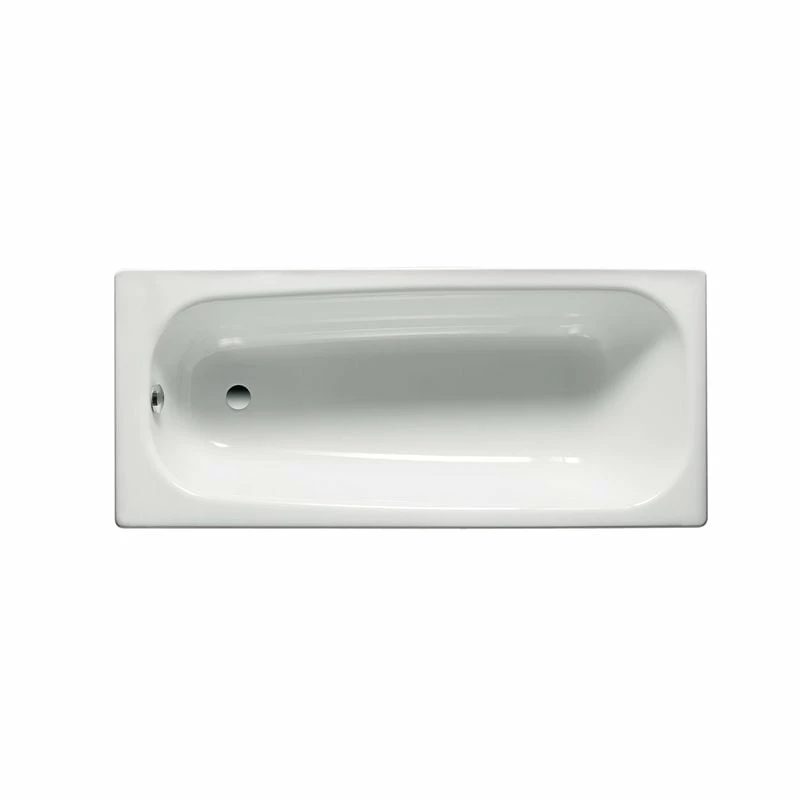 Roca Contesa Anti-Slip Bath - 2 Tapholes - 1600 X 700mm - White - 2371J3000