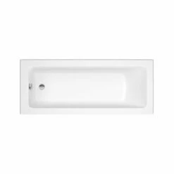 Roca The Gap 1700mm X 750mm Acrylic Bath No Tap Holes - White - 24718000