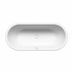 Kaldewei Meisterstück Centro Duo Oval 1800x800mm Freestanding Bath With Waste - White - 1128-4040 - 200240403001