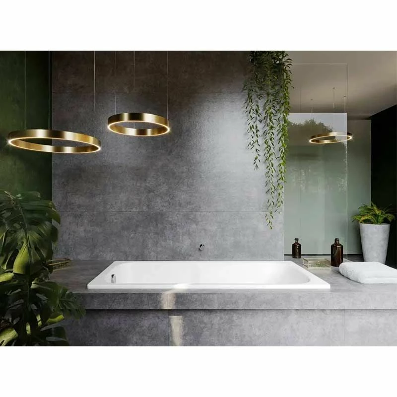 Kaldewei Dyna Set 1700 X 750mm Bath With 0TH - Alpine White - 226100010001 - Image 2