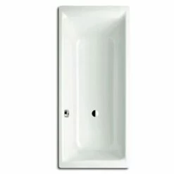 Kaldewei Puro 1700x700mm Bath With LH Overflow 2TH & Partial Anti Slip - Alpine White - 255820240001