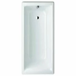 Kaldewei Puro 1700x750mm Bath With 2TH & Anti Slip - Alpine White - 256225000001