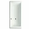 Kaldewei Puro 1700x750mm Bath With LH Overflow 0TH & Anti Slip - Alpine White - 256627060001