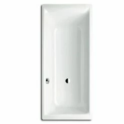 Kaldewei Puro 1800x800mm Bath With LH Overflow 0TH & Partial Anti Slip - Alpine White - 256727090001