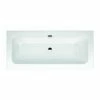 Kaldewei Puro Set 1700x750mm Wide Double Ended Bath With LH Overflow - Alpine White - 261100010001