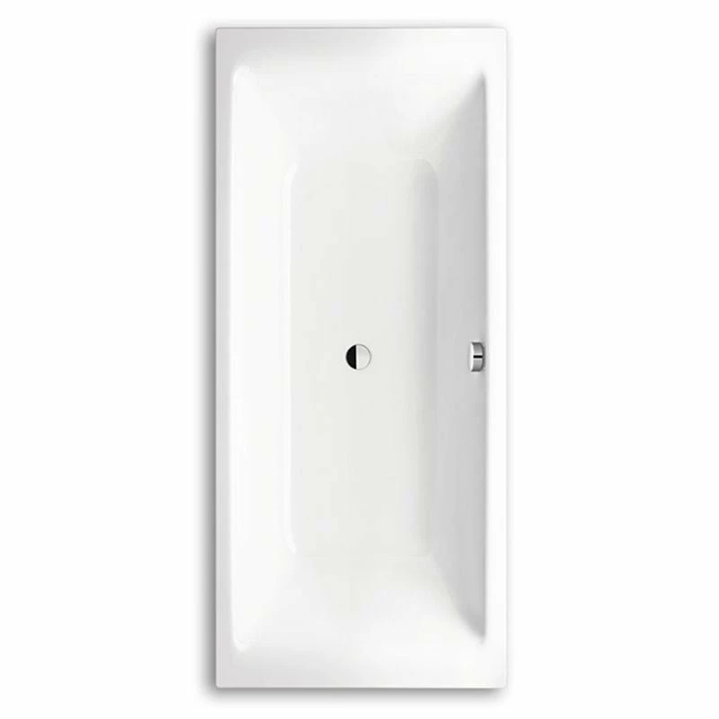 Kaldewei Puro Duo 1700x750mm Bath With 0TH Full Anti Slip & Easy Clean - Alpine White - 266334013001