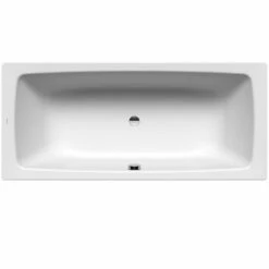 Kaldewei Cayono Duo 1700x750mm 724 Rectangular Bath - 0 Tap Hole Easy Clean - White - 272400013001