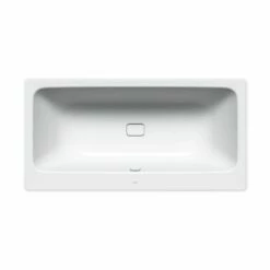 Kaldewei Asymmetric Duo 1800 X 900mm Bath With 2 Tap Holes - Alpine White - 274220000001