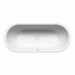 Kaldewei Centro Duo Oval 1800 X 800mm Bath With No Tap Holes - Alpine White - 282800010001
