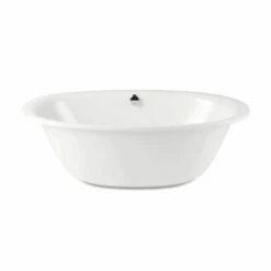 Kaldewei Ellipso Duo Oval 1900mm Double Ended Bath With Panel - 232-7 - Alpine White - 286248050001