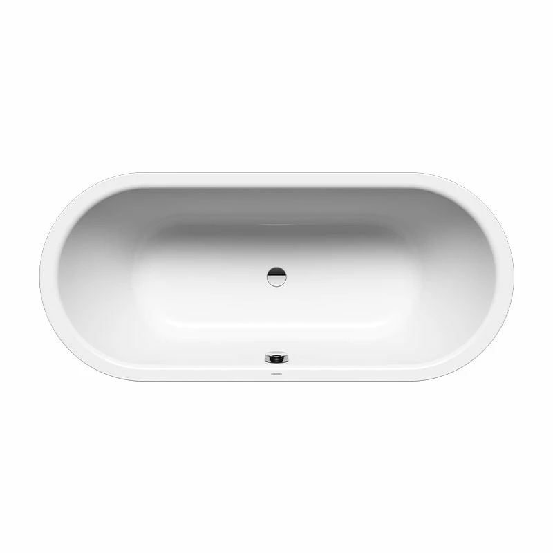 Kaldewei Classic Duo Oval 1700 X 700mm Bath With Easy-Clean Finish & No Tap Holes - Alpine White - 292600013001