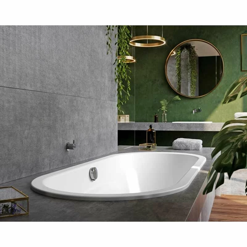 Kaldewei Classic Duo Oval 1700 X 700mm Bath With Easy-Clean Finish & No Tap Holes - Alpine White - 292600013001 - Image 2