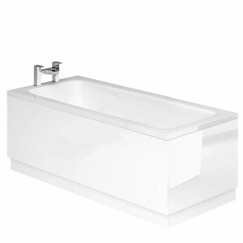 Essential VERMONT MDF Front Bath Panel 1800mm Wide - White - EF413WH