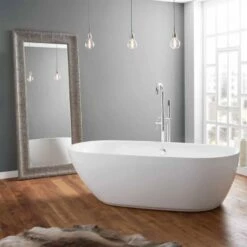 April Cayton Freestanding Double Ended Bath - 1800mm X 840mm - 74001-1800A
