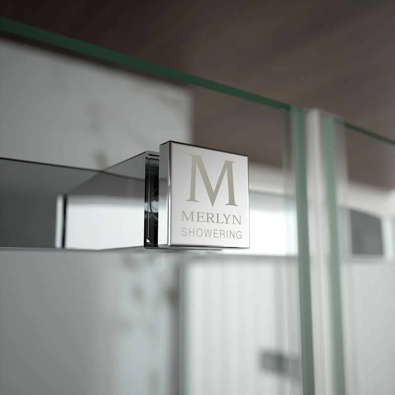 Merlyn 8 Series Frameless 1 Door Quadrant Shower Enclosure 1000mm - A0602ZH - Image 3