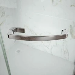 Merlyn 8 Series Frameless 1 Door Offset Quadrant Shower Enclosure With Tray 1000 X 800mm - A0601EHB