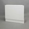 RAK Ceramics End Bath Panel High Gloss White - 800 X 585mm - MNHTEP800