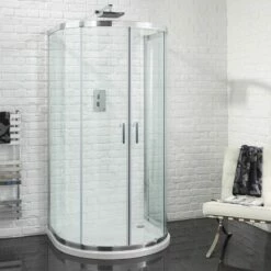 Aquadart Venturi 6 U Shape Quadrant Shower Enclosure - AQ9342S