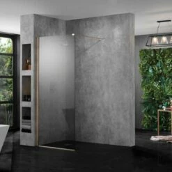 Aquadart Wetroom 8 Glass Panel 700mm Clear - AQ8651