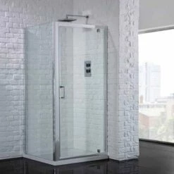 Aquadart Venturi 6 Pivot Shower Door 760mm - AQ9311S