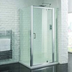 Aquadart Venturi 6 Pivot Shower Door 800mm - AQ9312S