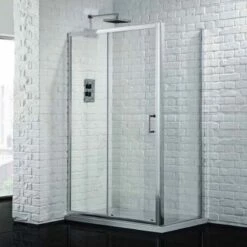 Aquadart Venturi 6 Sliding Shower Door 1200mm - AQ9325S
