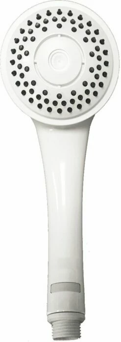 90mm Single Mode Adjustable Shower Head - White