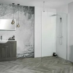 Aquadart Wetroom 8 Glass Panel 700mm - AQ8242S