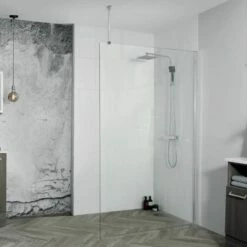 Aquadart Wetroom 8 Glass Panel 1600mm - AQ8249S