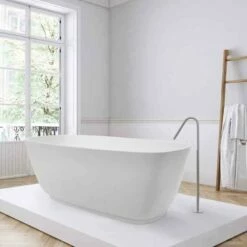 BC Designs PROJEKT Divita Cian® Solid-Surface Bath 1495mm X 720mm - Silk Matt - BAB074