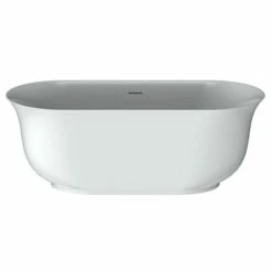 BC Designs Linford 1700x750mm Double Ended Freestanding Bath - White - BAE008