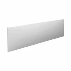 BC Designs BC-SolidBlue P Reversible Curved Bath Panel 1500mm X 520mm - Gloss White - BAIP015