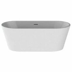 BC Designs Bletchley 1600x700mm Double Ended Freestanding Bath - White - BAE001