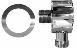 Brass Adjustable Shower Head Wall Outlet